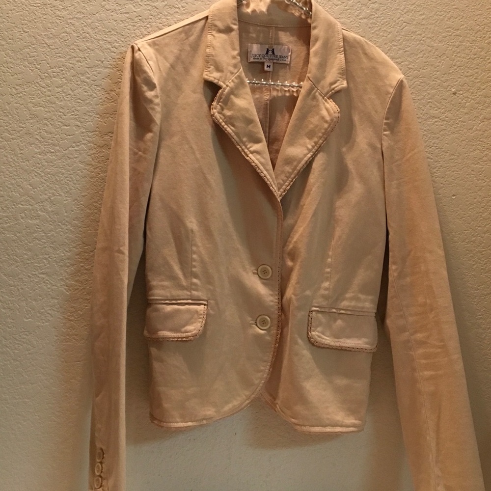 JUICY COUTURE JEANS Blazer Cotton MEDIUM
